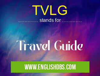 TVLG means Travel Guide TVLG