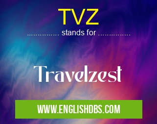 TVZ means Travelzest TVZ