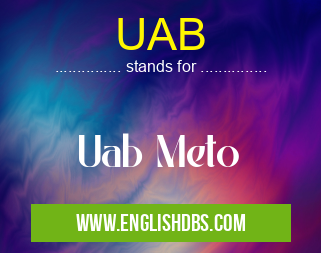 UAB means Uab Meto UAB
