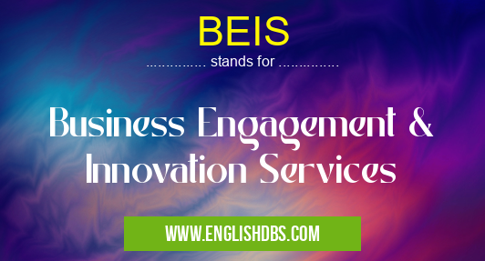 BEIS means Business Engagement & Innovation Services BEIS