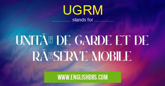 UGRM