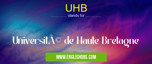 UHB