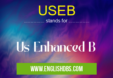 USEB means Us Enhanced B USEB
