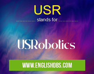 USR means USRobotics USR