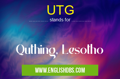 UTG