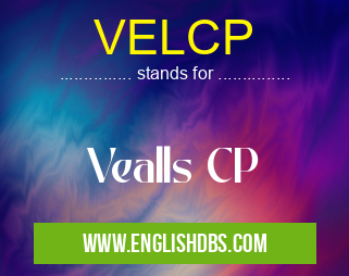 VELCP means Vealls CP VELCP