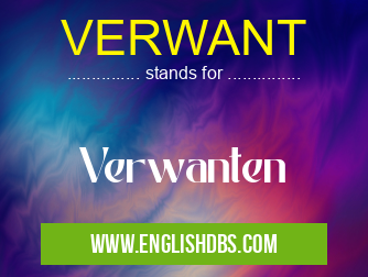 VERWANT means Verwanten VERWANT
