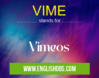 VIME means Vimeos VIME