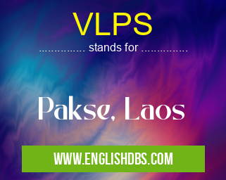 VLPS means Pakse, Laos VLPS