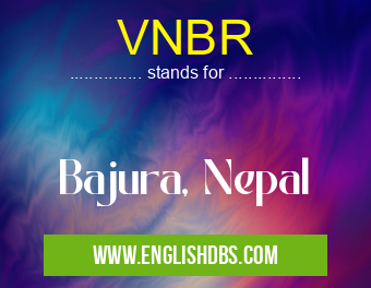 VNBR means Bajura, Nepal VNBR