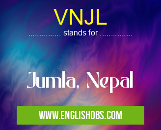 VNJL means Jumla, Nepal VNJL