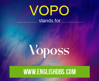 VOPO means Voposs VOPO