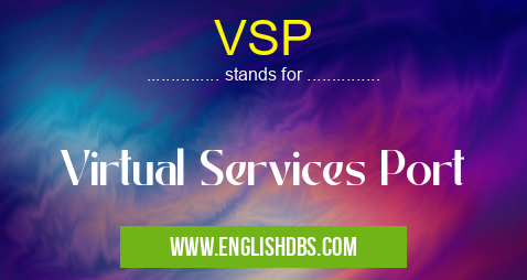 VSP means Virtual Services Port VSP