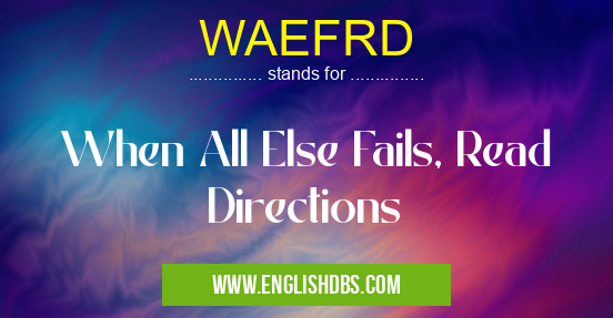 WAEFRD