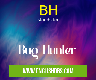 BH means Bug Hunter BH