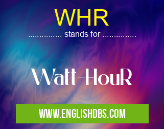 WHR