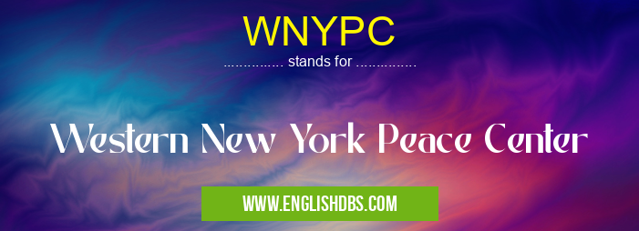 WNYPC means Western New York Peace Center WNYPC