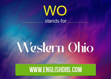 WO means Western Ohio WO