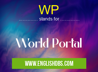 WP means World Portal WP
