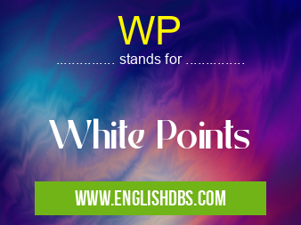 WP means White Points WP