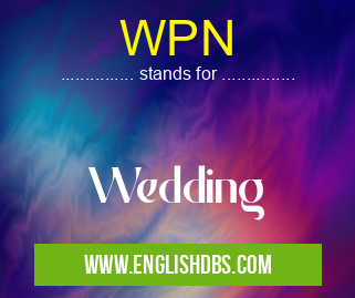WPN means Wedding WPN