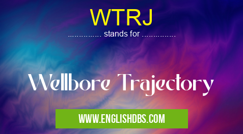WTRJ means Wellbore Trajectory WTRJ