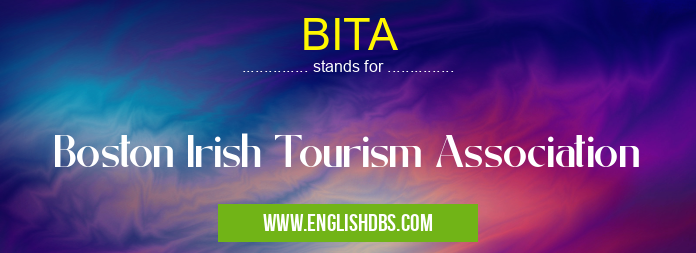 BITA means Boston Irish Tourism Association BITA