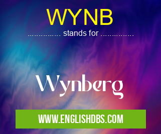 WYNB means Wynberg WYNB