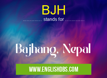 BJH means Bajhang, Nepal BJH