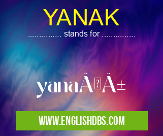 YANAK means yanağı YANAK
