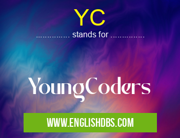 YC means YoungCoders YC