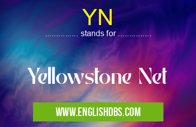 YN means Yellowstone Net YN