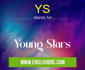 YS means Young Stars YS