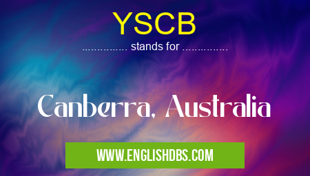 YSCB means Canberra, Australia YSCB