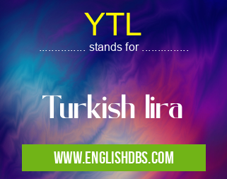YTL means Turkish lira YTL