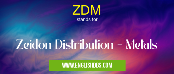 ZDM