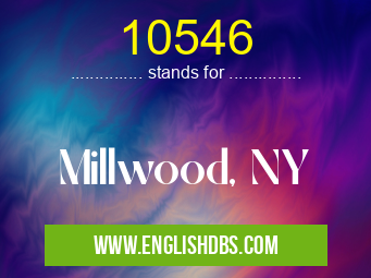 10546 means Millwood, NY 10546