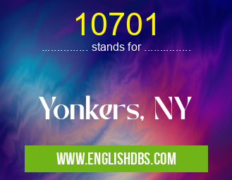 10701 means Yonkers, NY 10701