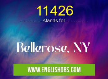 11426 means Bellerose, NY 11426
