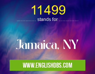 11499 means Jamaica, NY 11499