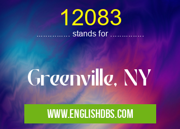 12083 means Greenville, NY 12083