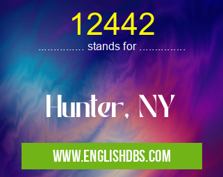 12442 means Hunter, NY 12442