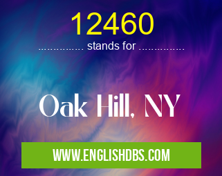 12460 means Oak Hill, NY 12460