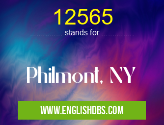 12565 means Philmont, NY 12565