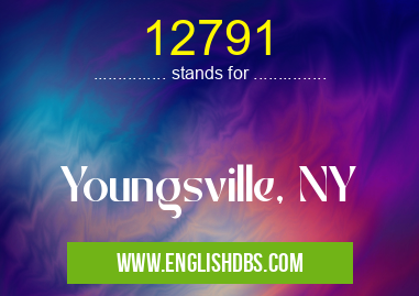 12791 means Youngsville, NY 12791