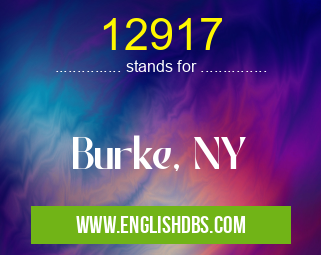 12917 means Burke, NY 12917