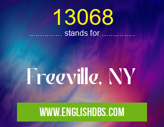 13068 means Freeville, NY 13068
