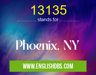 13135 means Phoenix, NY 13135