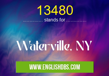 13480 means Waterville, NY 13480