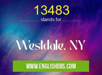 13483 means Westdale, NY 13483